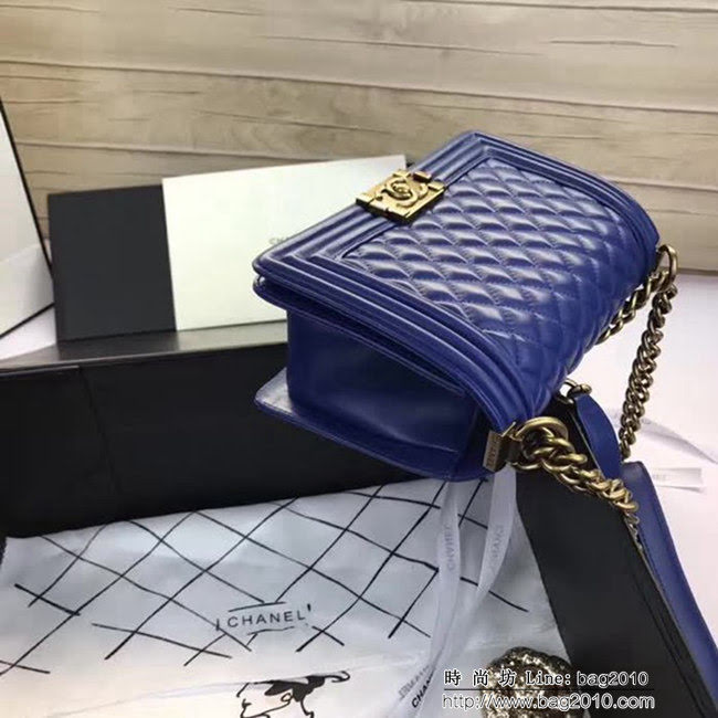 香奈兒CHANEL A67086菱格原版羊皮單肩斜挎鏈條包 DSC2078